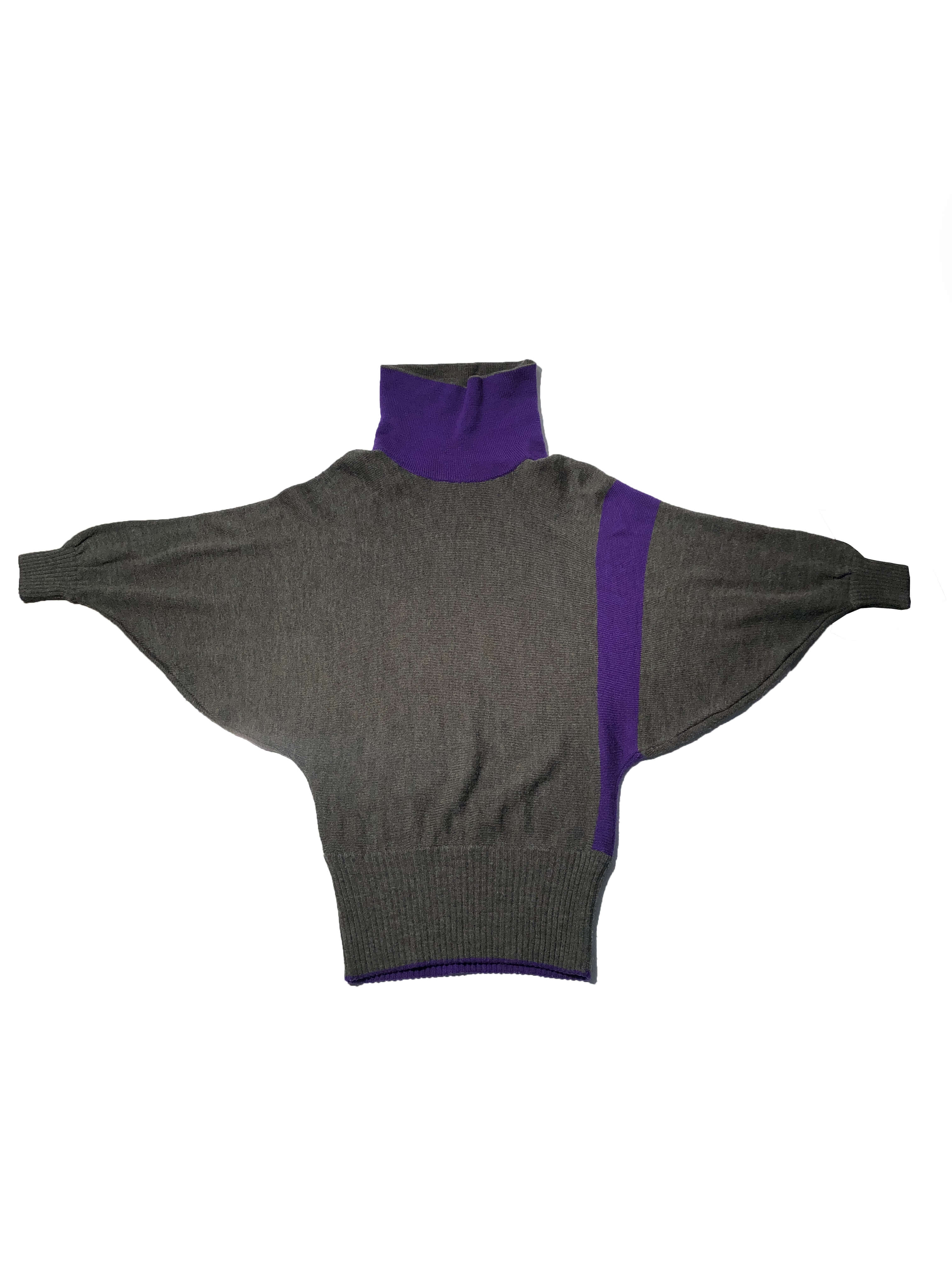 ISSEY MIYAKE dolman sleeve sweter