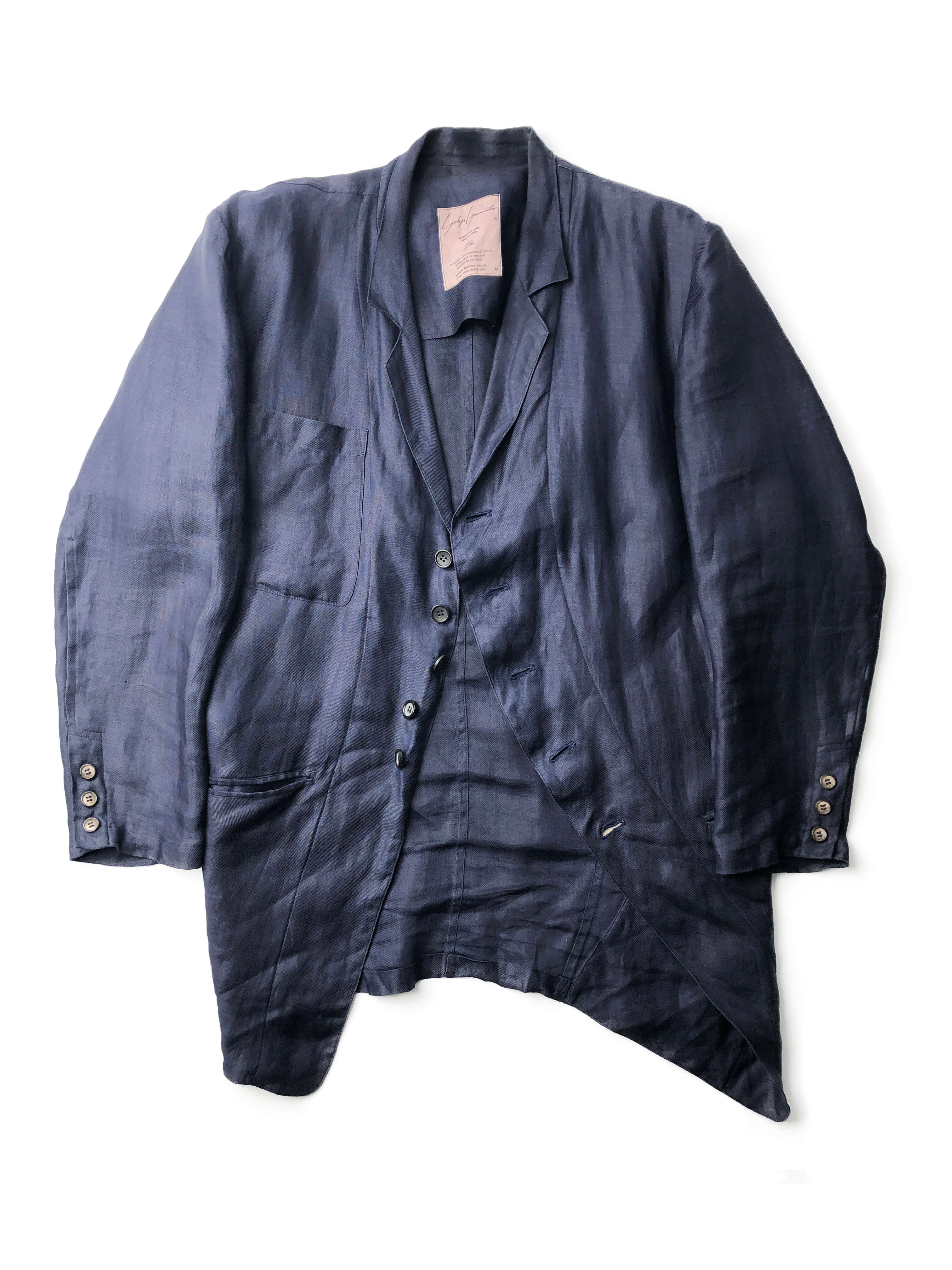 Yohji Yamamoto 80s linen jacket