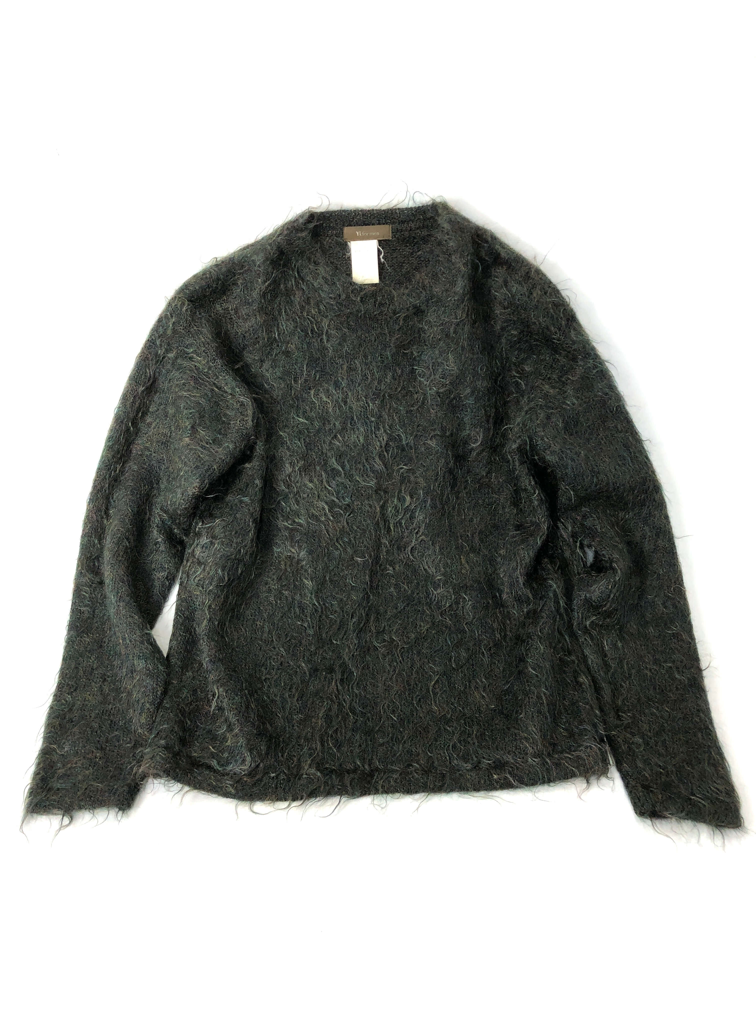 80s y&#039;s for men mohair knit