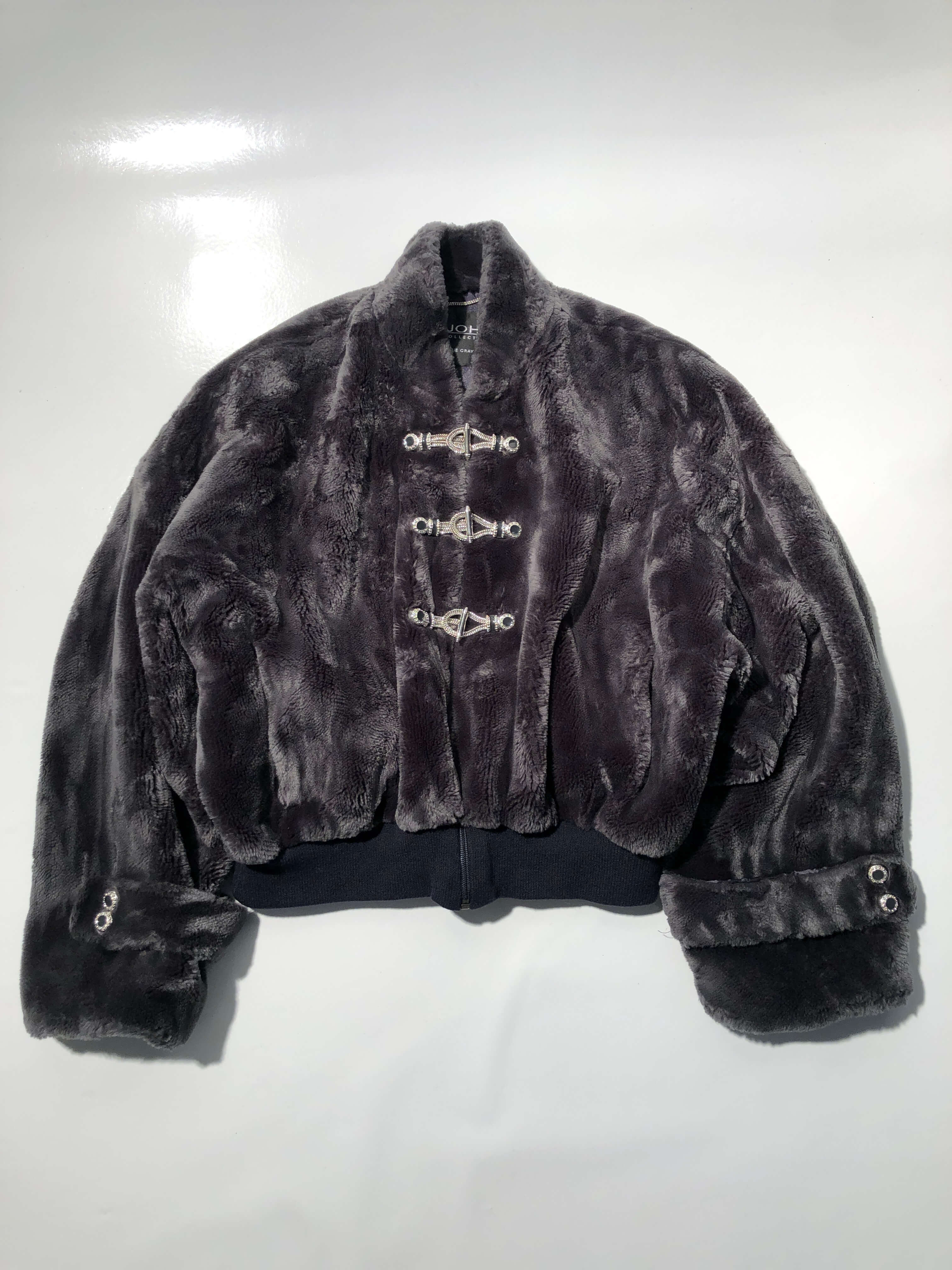 ST.JOHN fur jacket