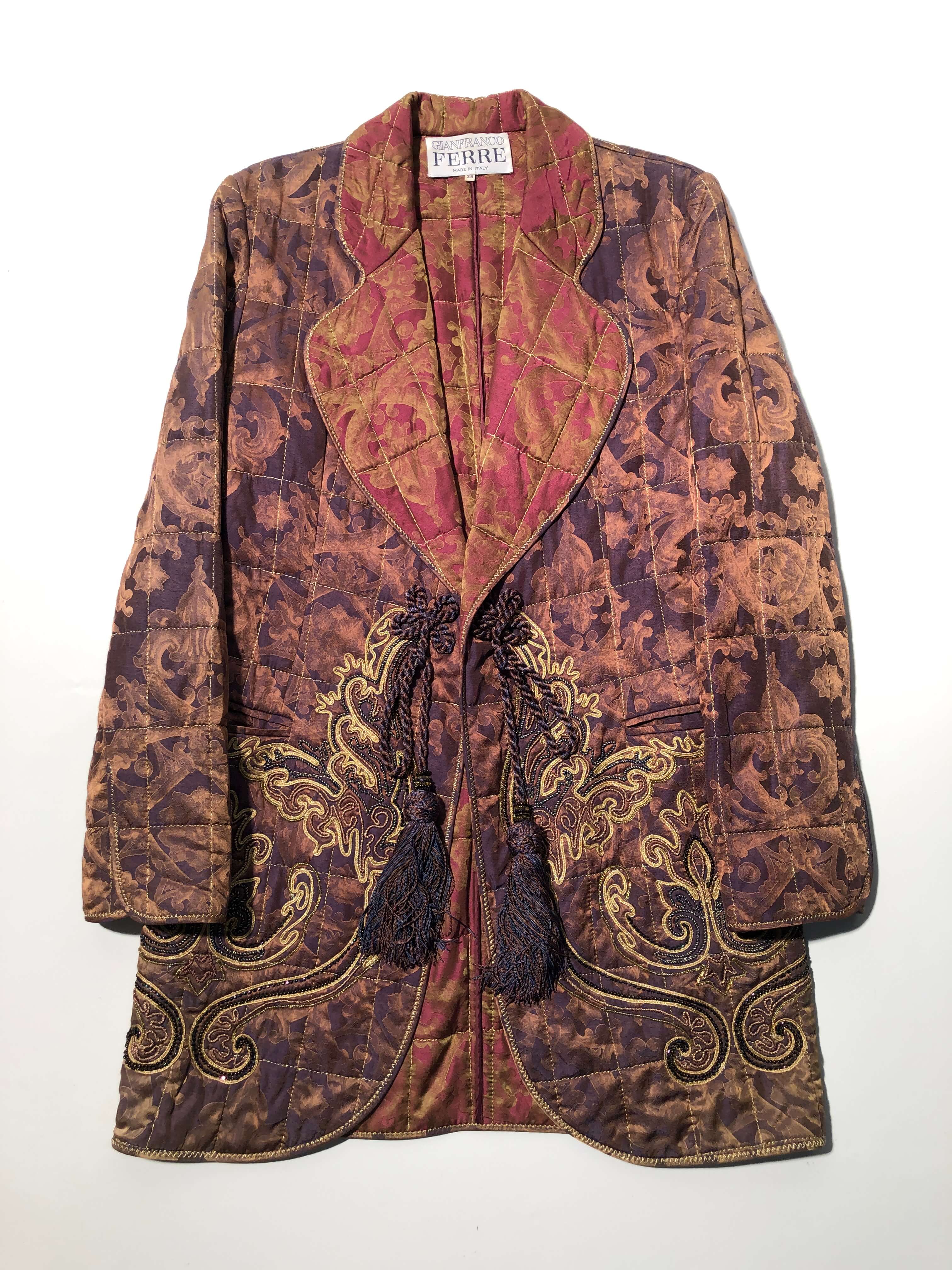 GIANFRANCO FERRE gown coat
