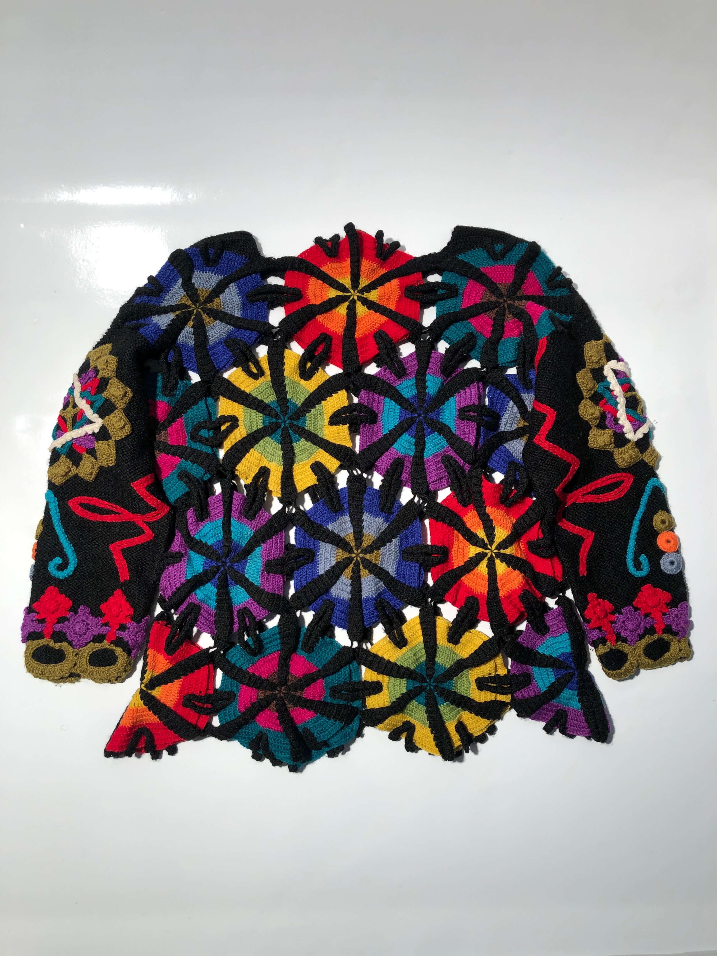Kansai O2 Hexagonal granny square sweater