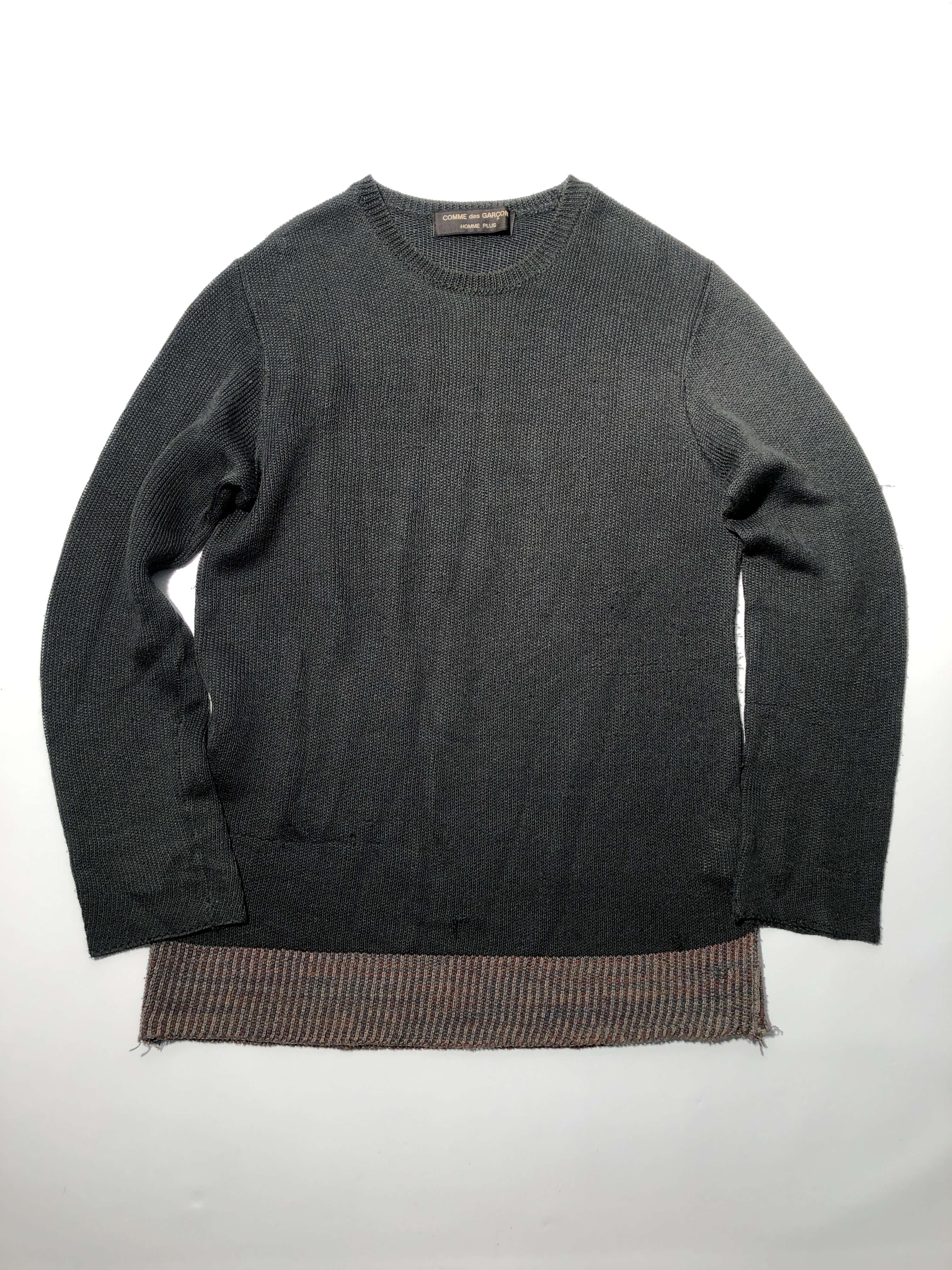 Comme Des Garcons HOMME PLUS 94ss layered knit