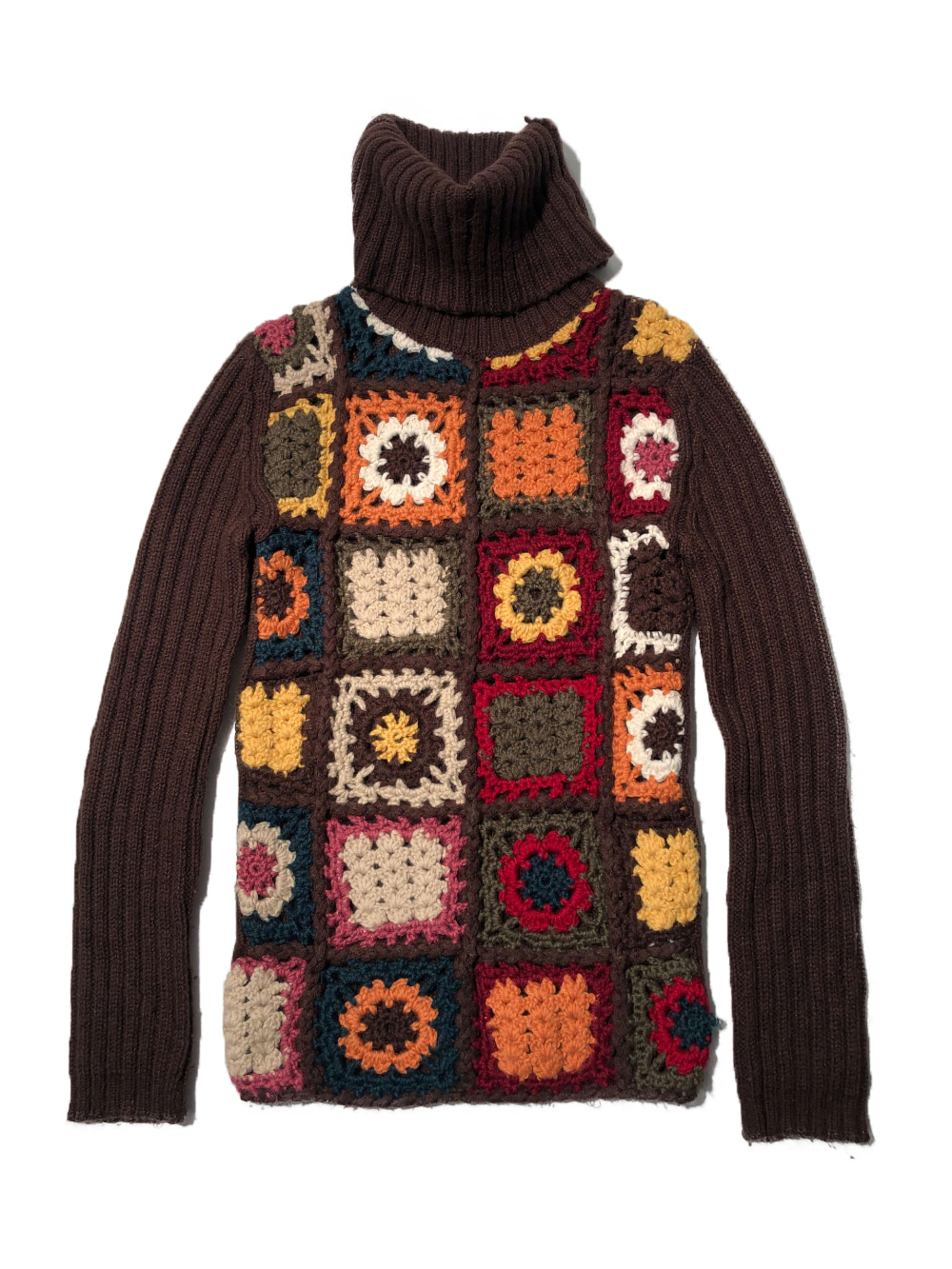 D&amp;G crochet turtle neck sweater