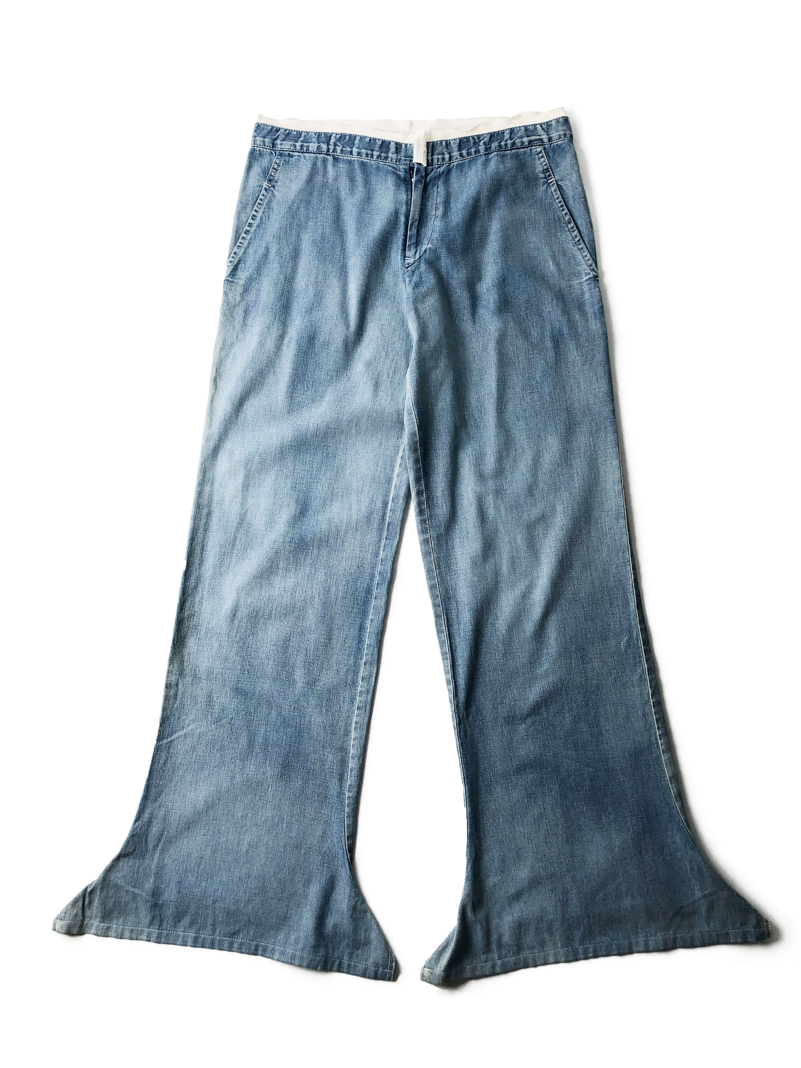 Yohji Yamamoto 2004 spring/summer boot-cut pants