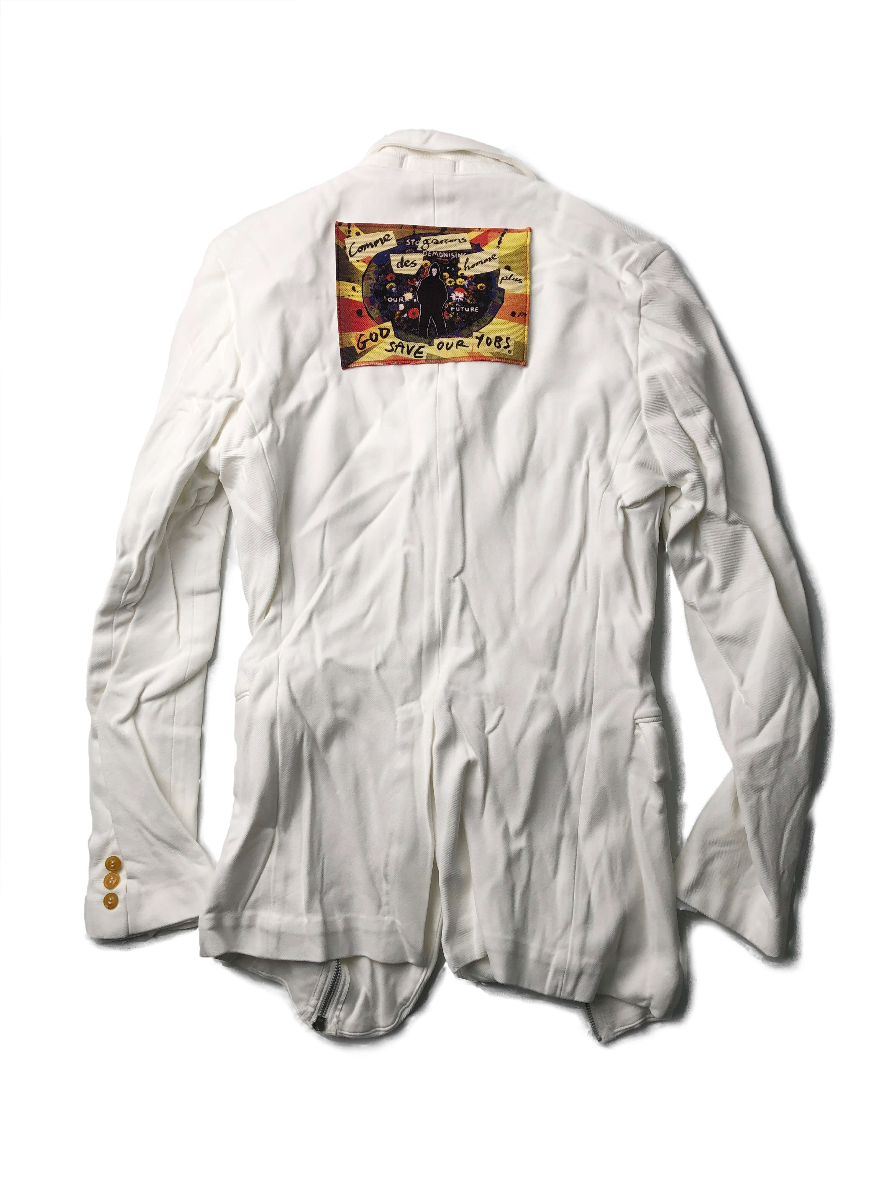COMME des GARCONS HOMME PLUS 2008 &#039;jamie reid&#039; jacket