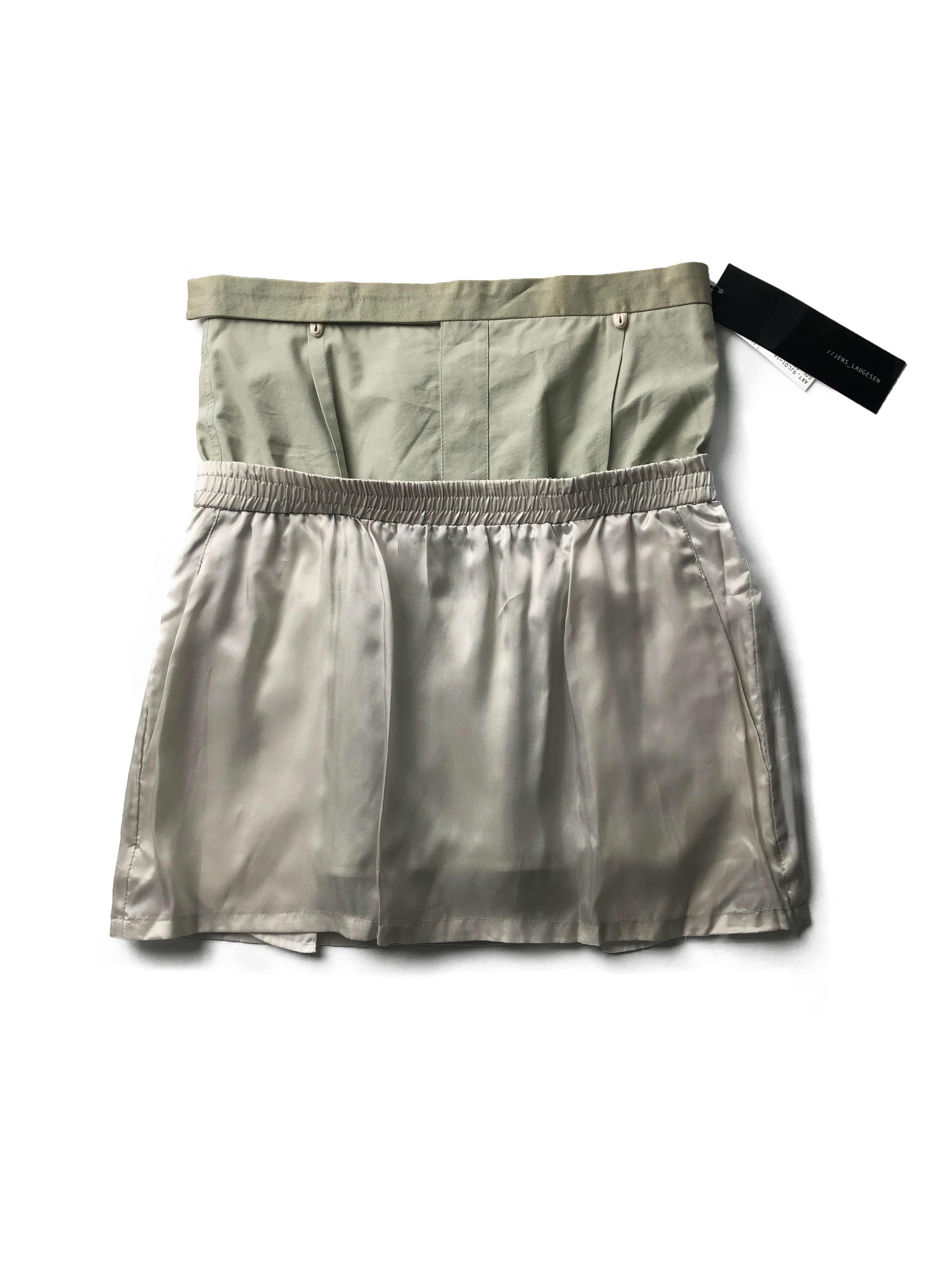 JENS LAUGESEN 2005ss layered skirt