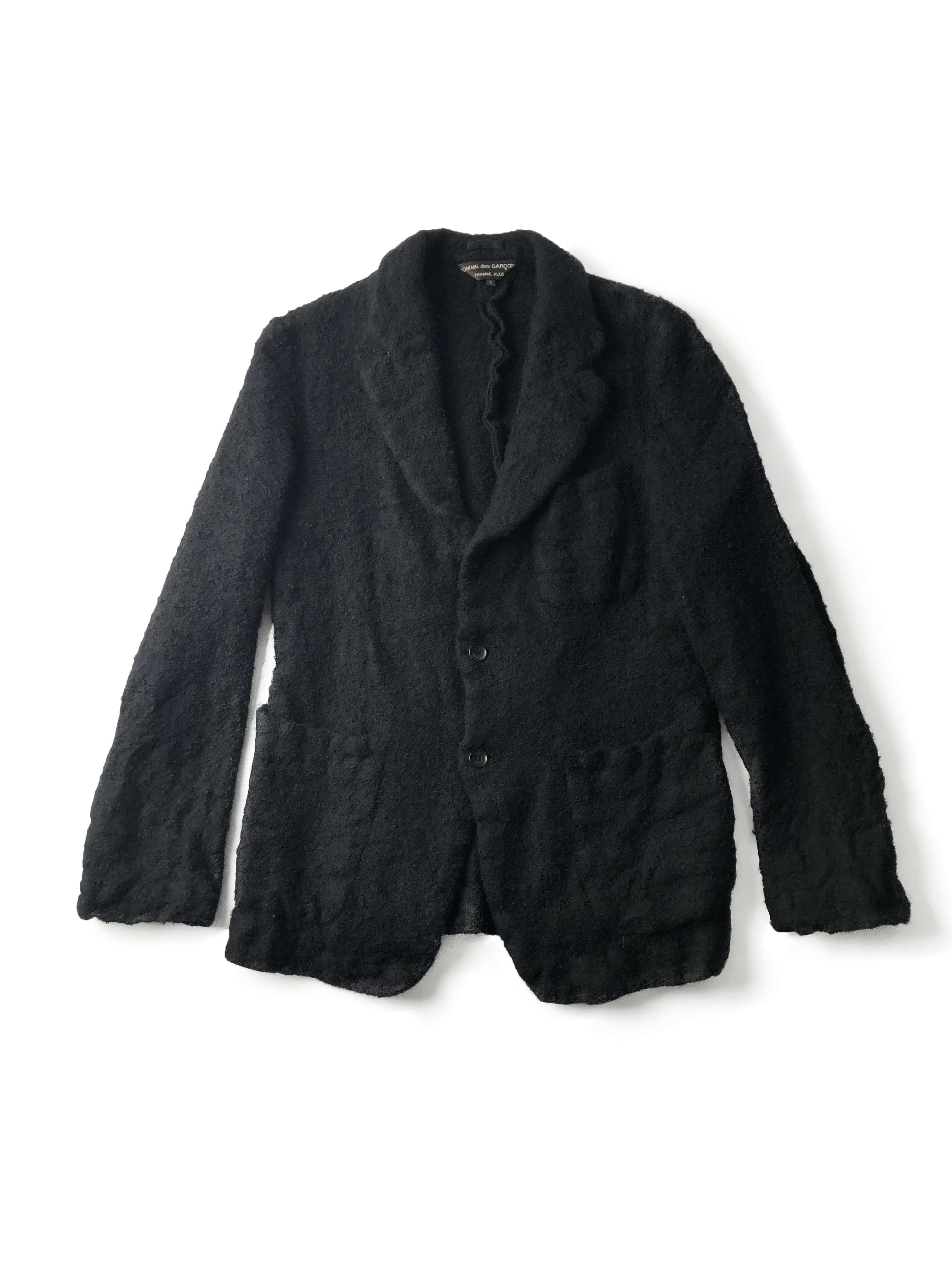 COMME des GARCONS HOMME PLUS 2003aw boiled wool jacket