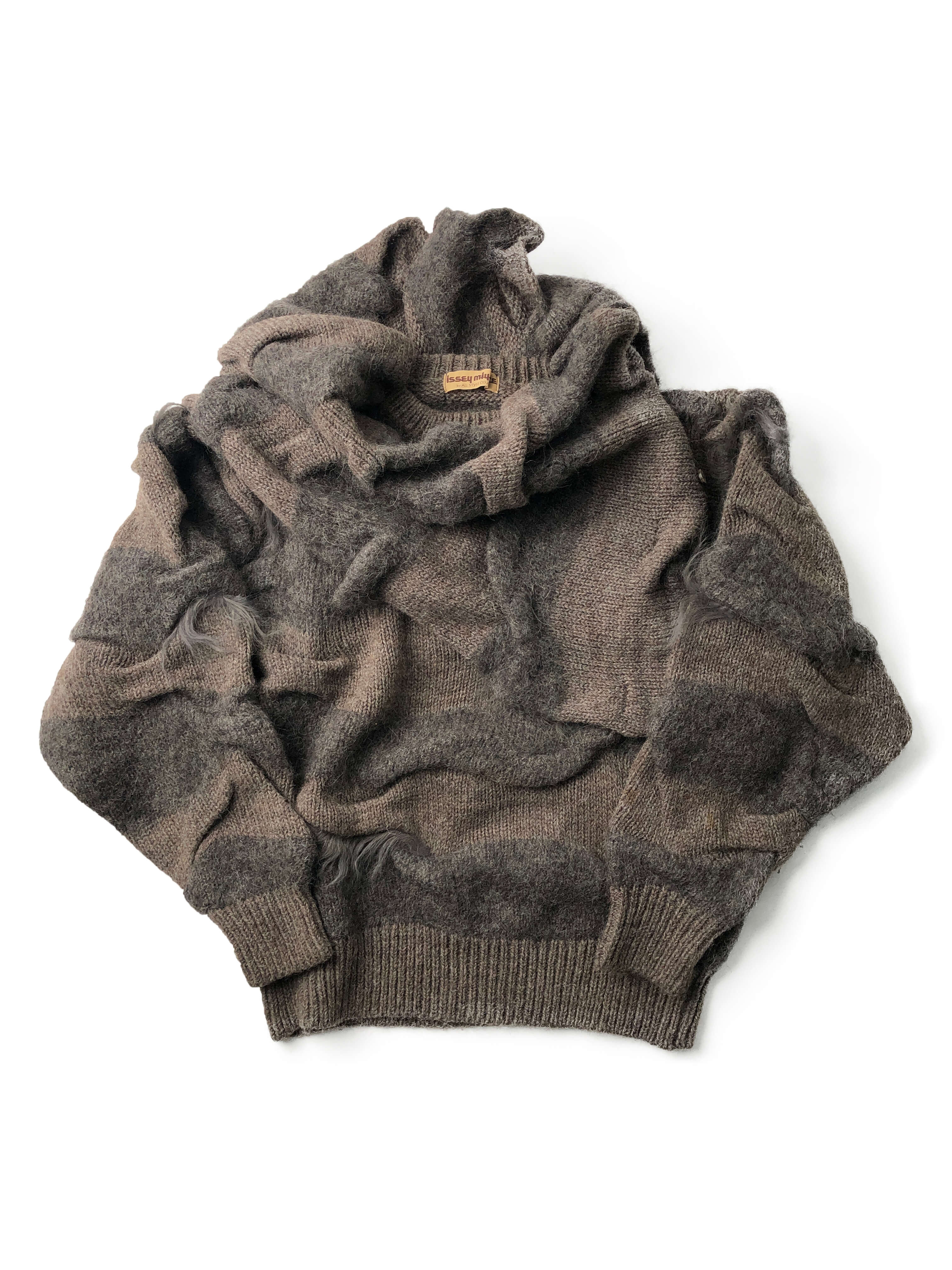 ISSEY MIYAKE 1983aw texture sweater