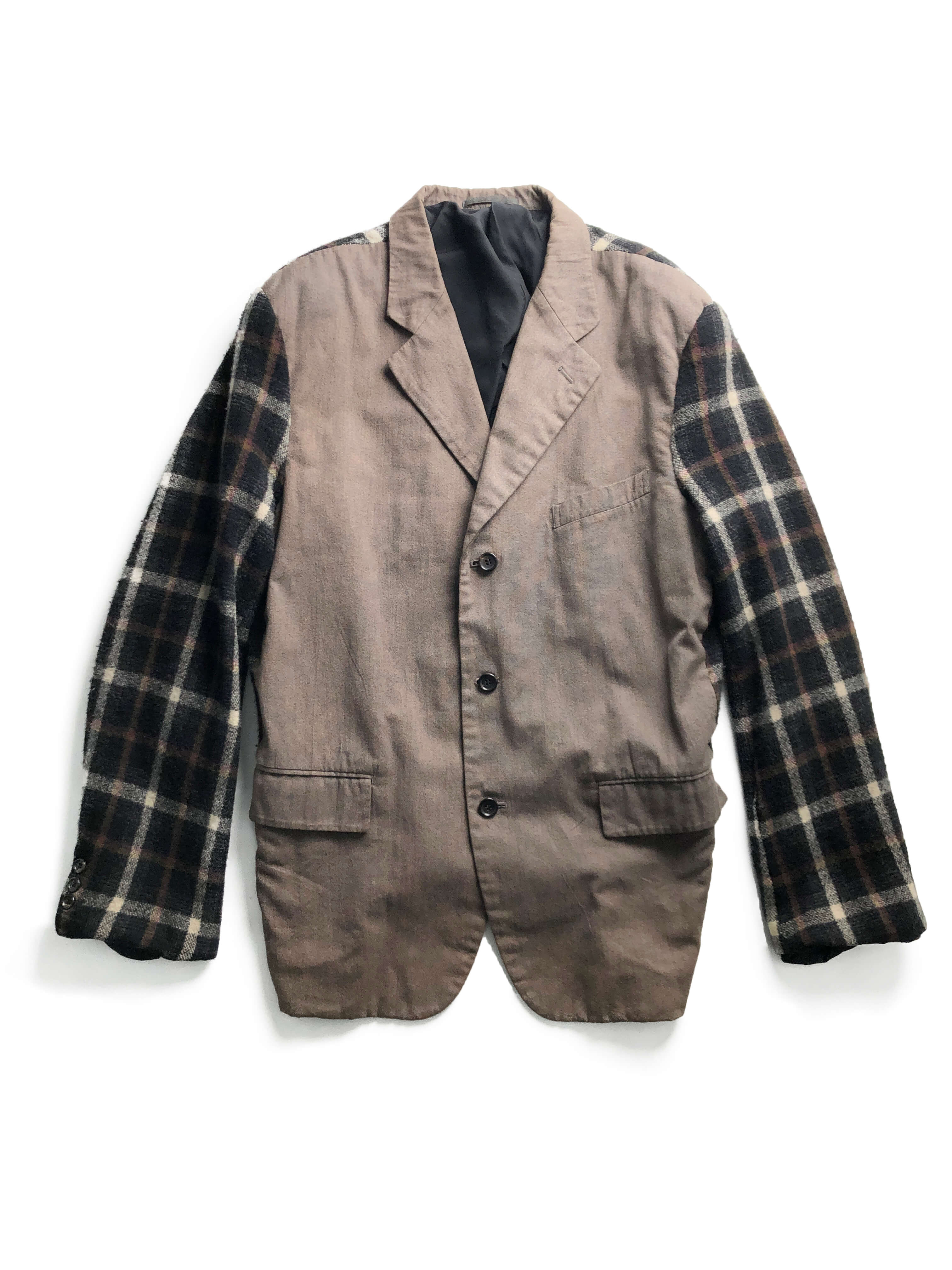 COMME des GARCONS HOMME PLUS 1994aw &#039;offbeat humor&#039; boiled wool jacket