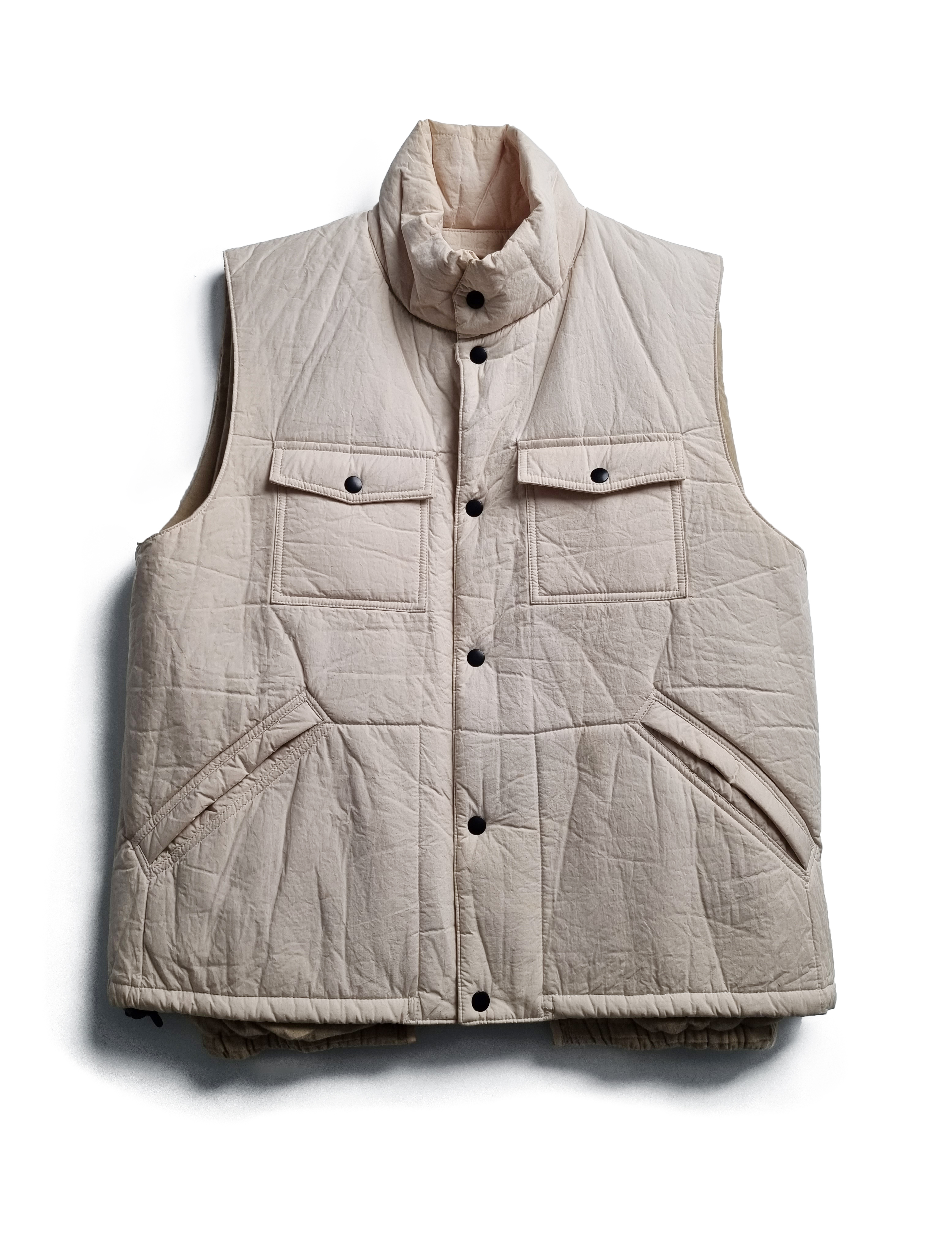 PPCM texture puffer vest