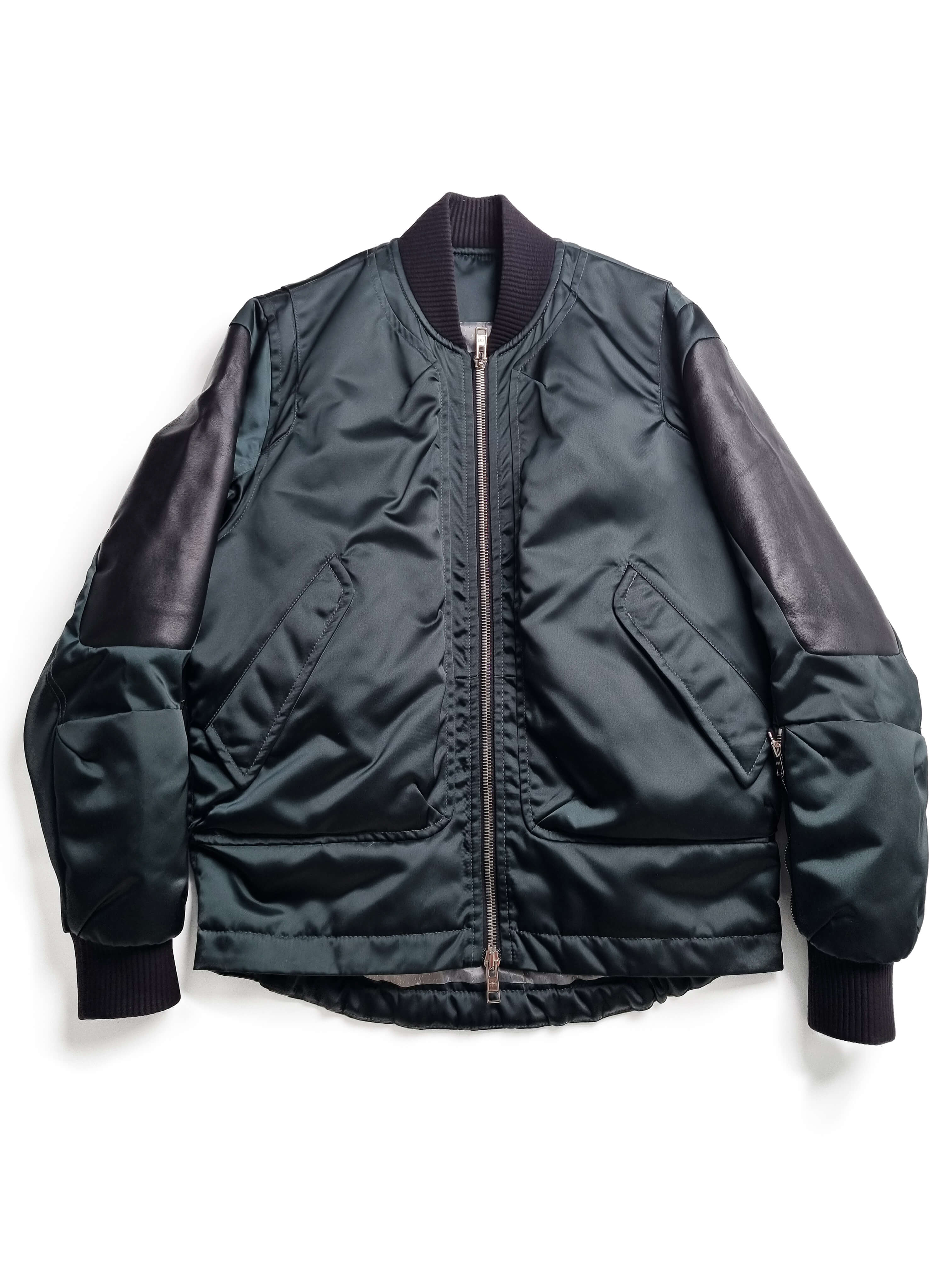TIM COPPENS 2015aw nylon leather blouson