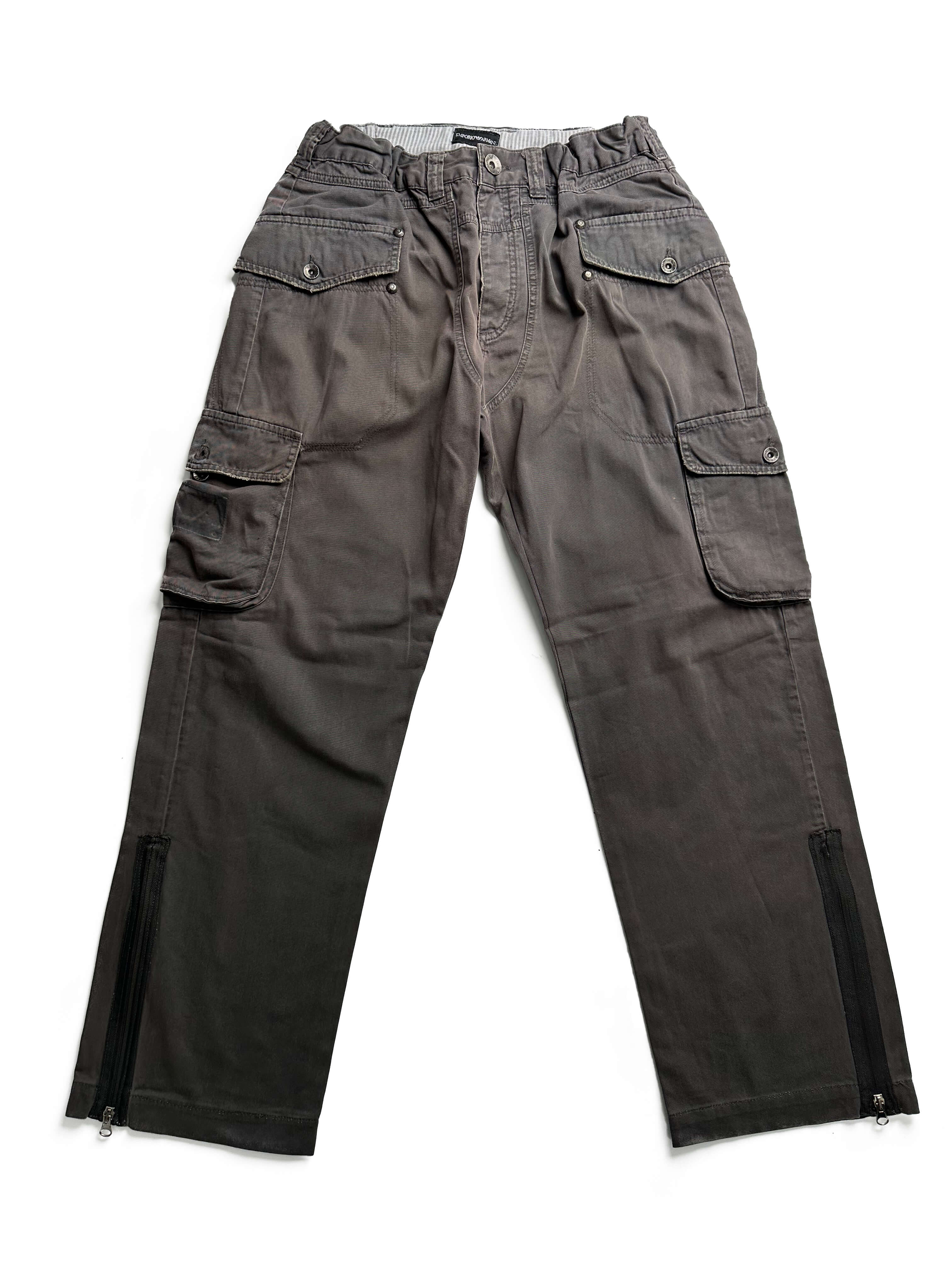 EMPORIO ARMANI custom wide pants