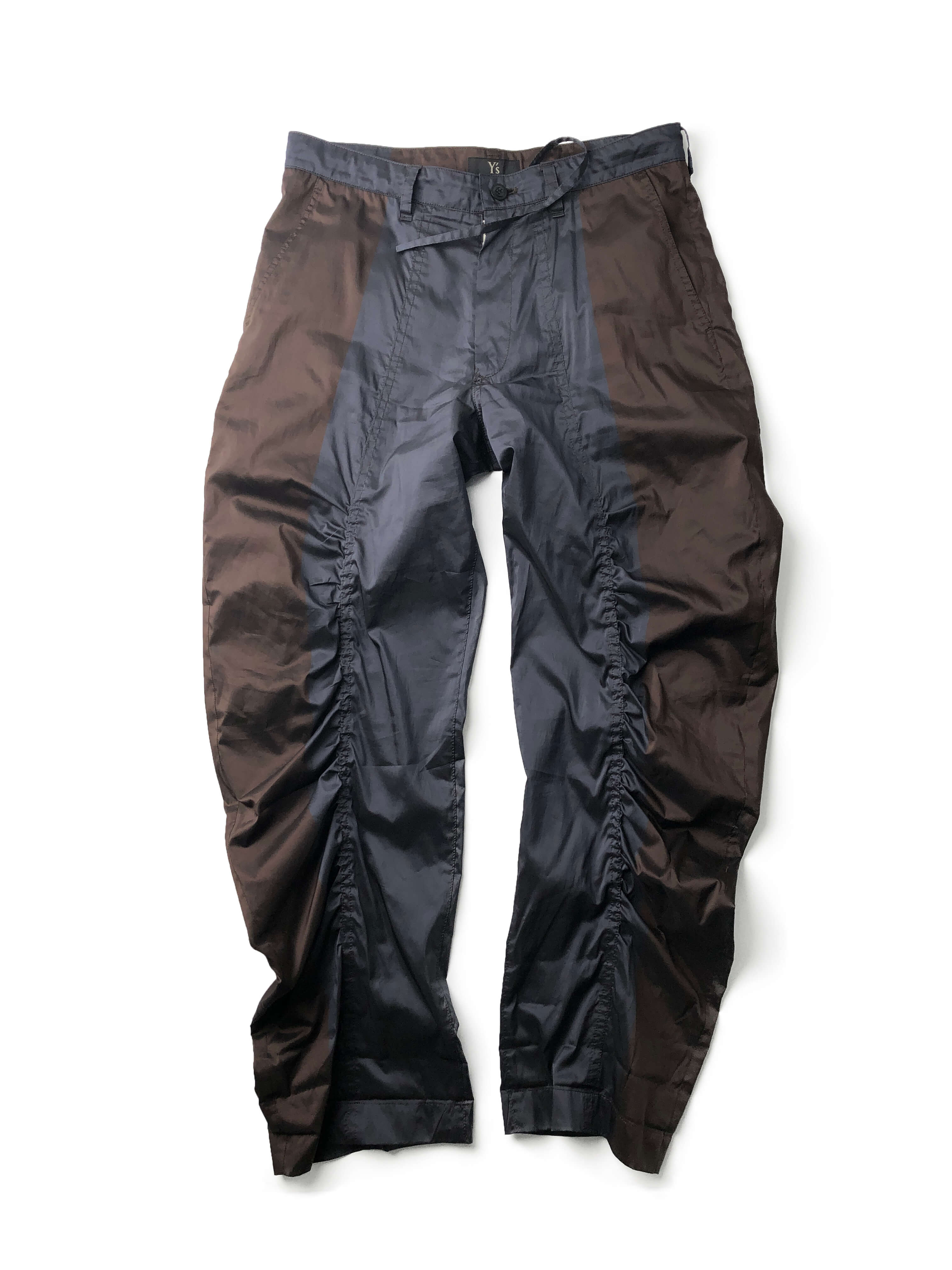 Y&#039;s silk shirring pants