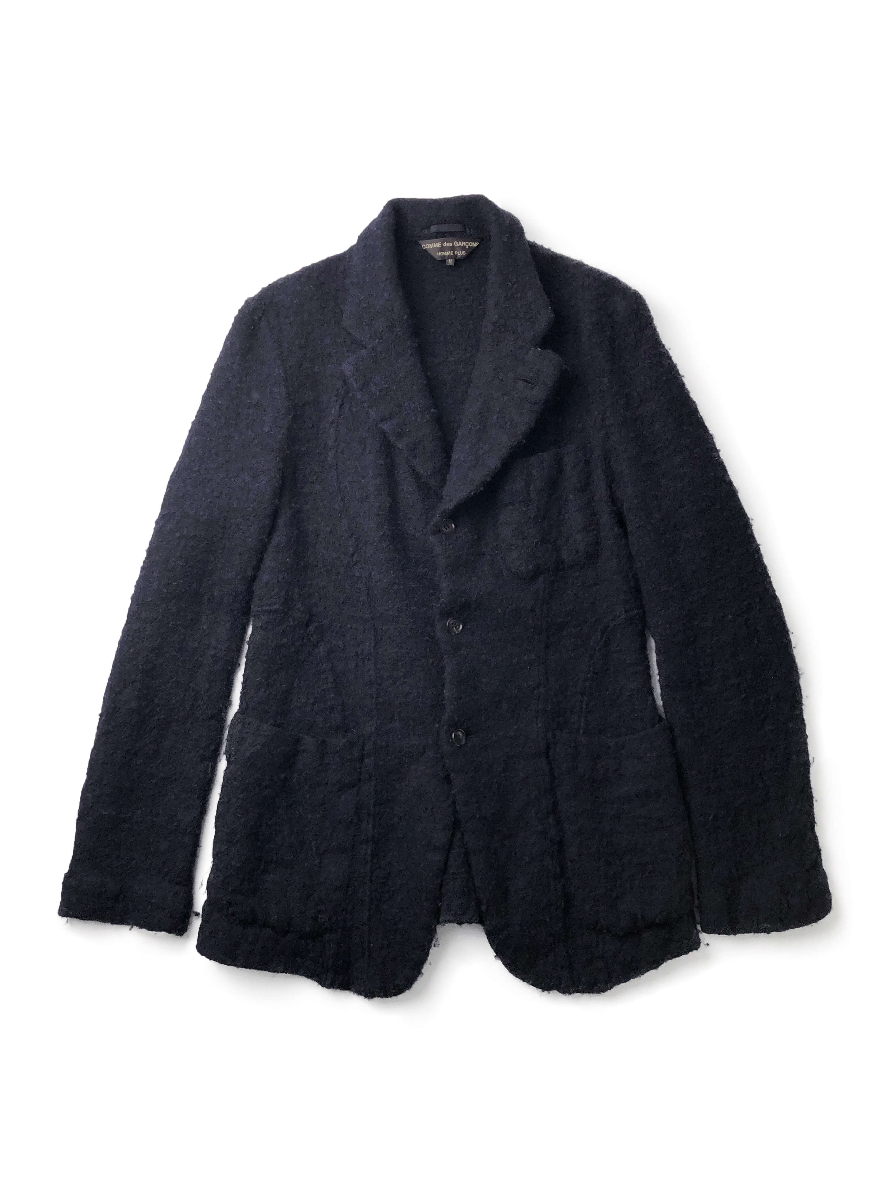 COMME des GARCONS HOMME PLUS 2003aw boiled wool blazer