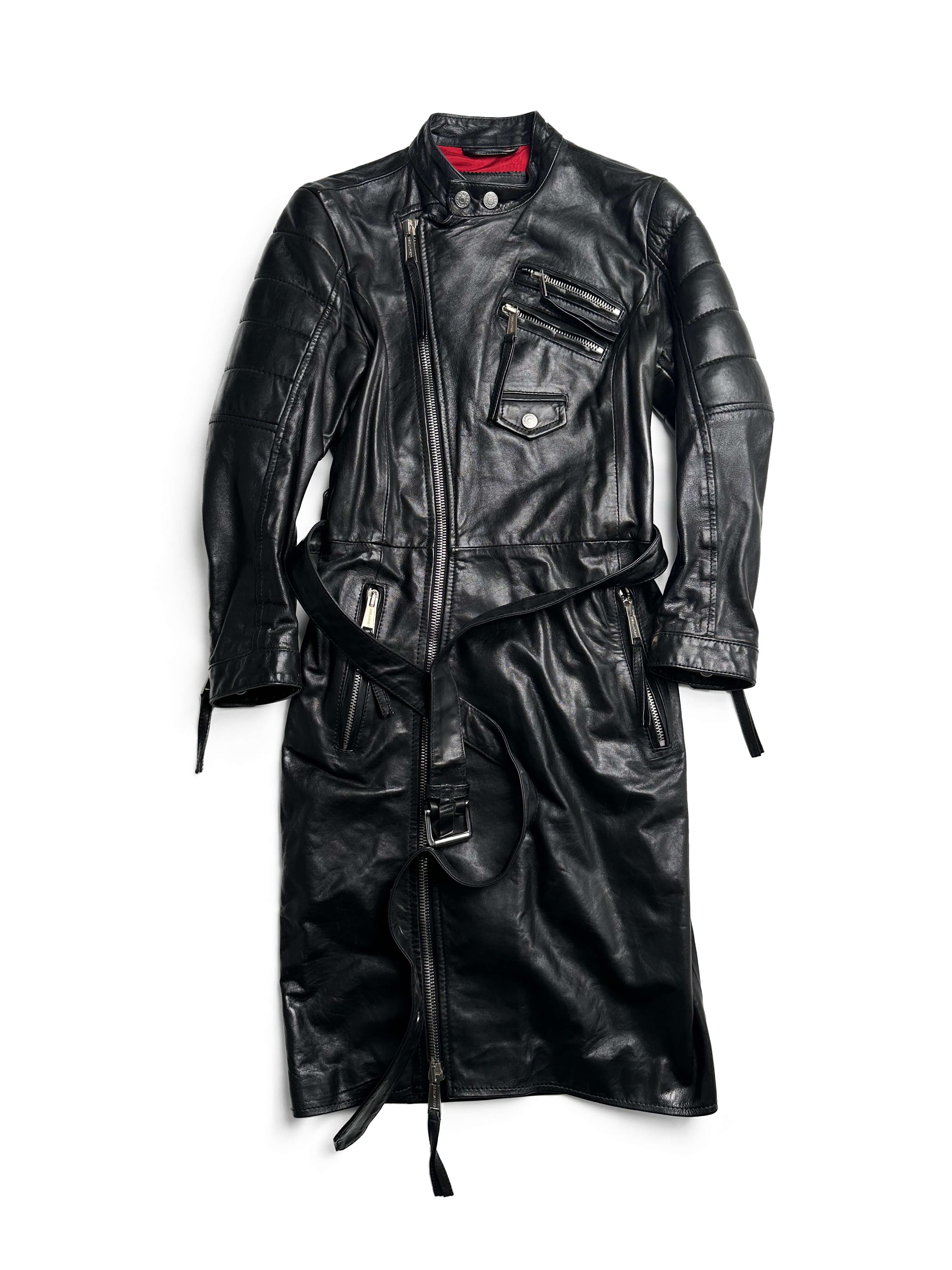 Dsquared2 2010aw biker leather onepiece
